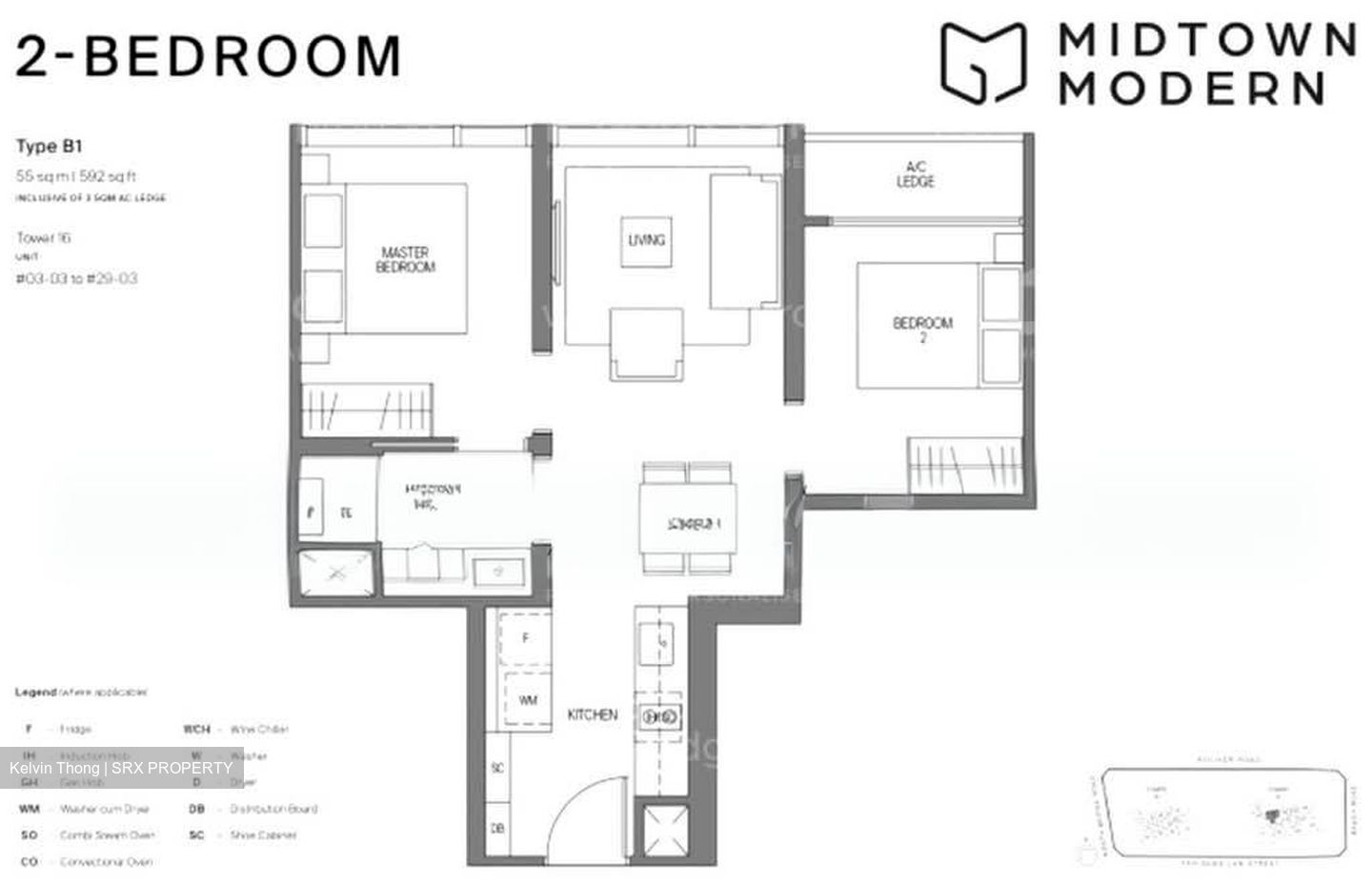 Midtown Modern (D7), Apartment #578491581